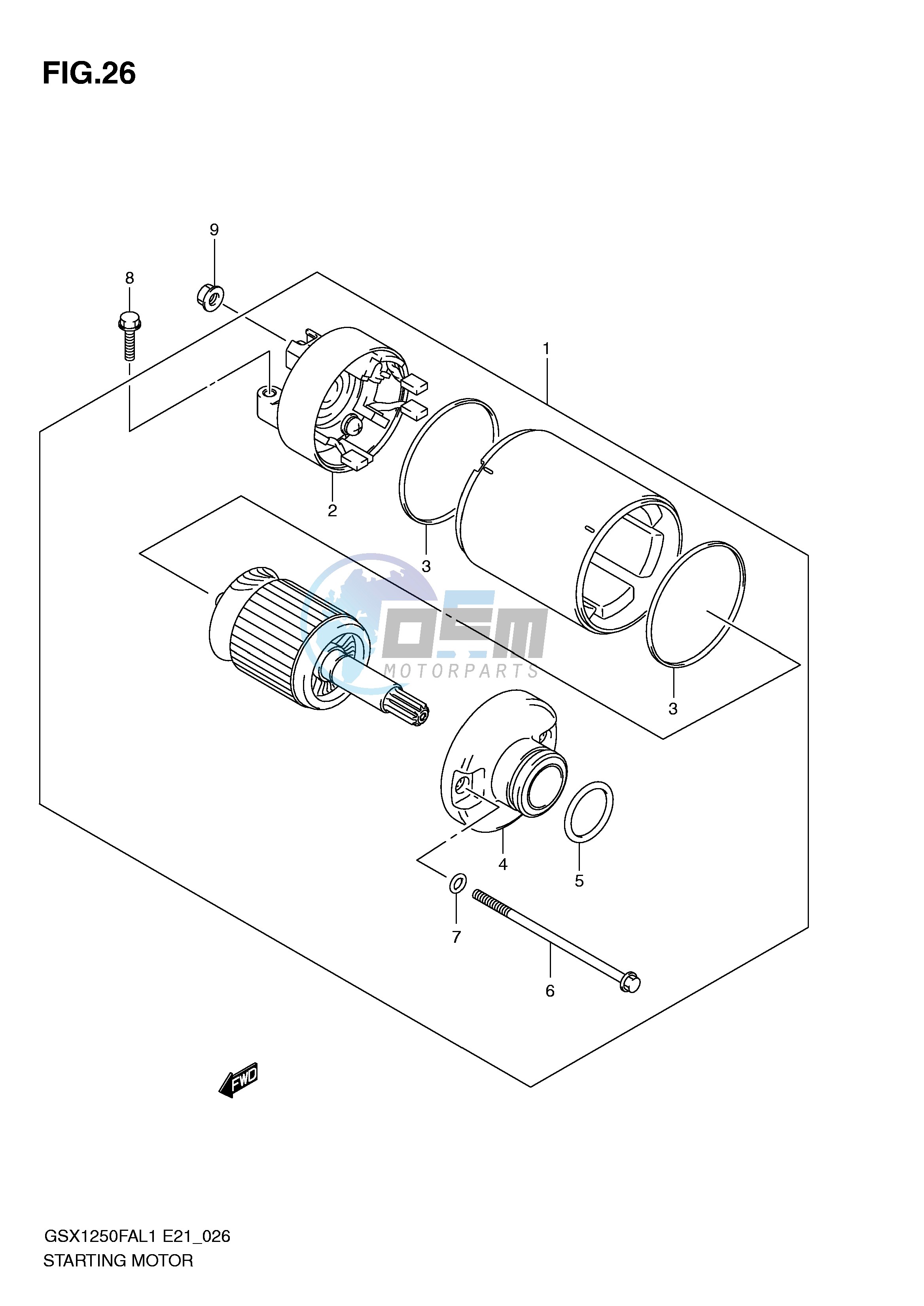 STARTING MOTOR