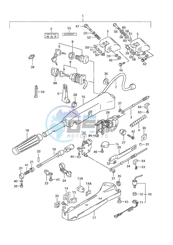 Tiller Handle