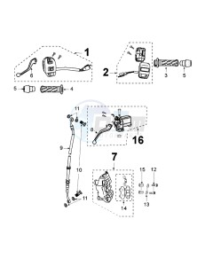 FIGHT 3 AN 4T drawing BRAKE SYSTEM