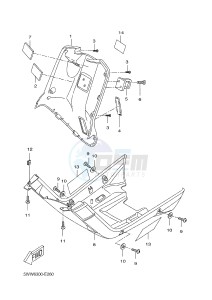 CW50 BW'S (5WWS) drawing LEG SHIELD