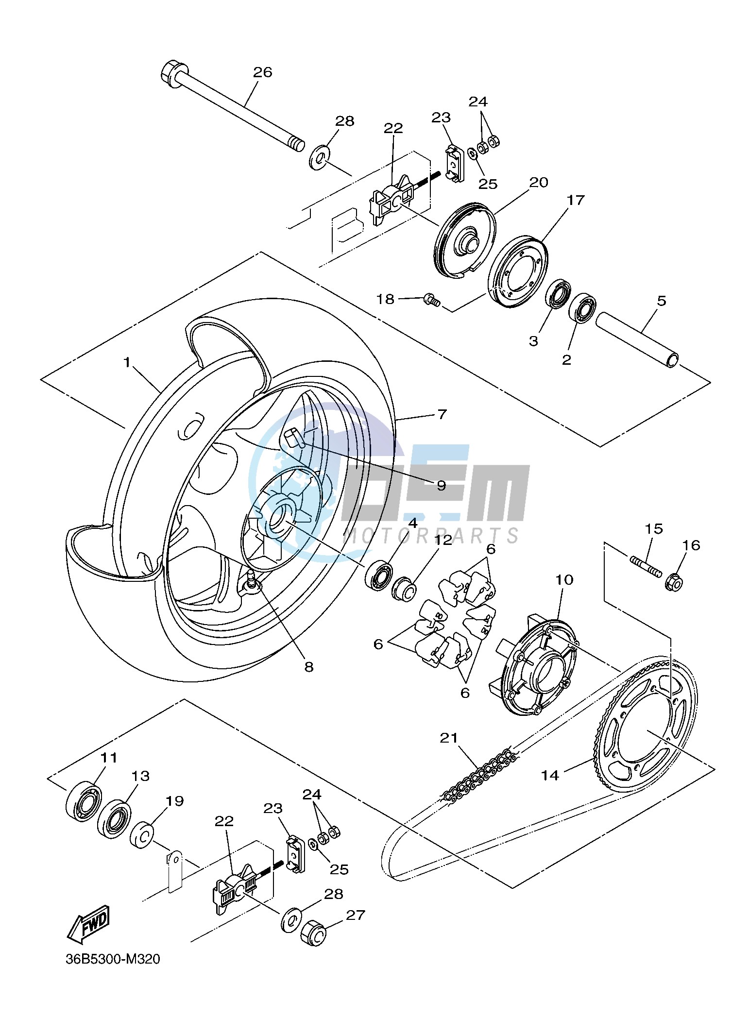 REAR WHEEL