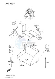 DL650X ABS V-STROM EU drawing HYDRAULIC UNIT