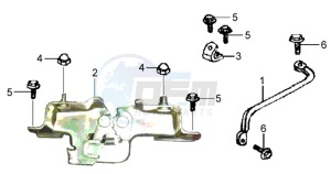 JOYRIDE 125 drawing BUDDYSEAT LOCK