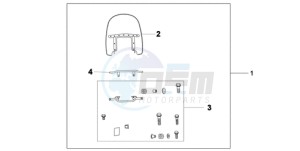 VT750C9 Ireland - (EK / MME) drawing CUSTOM WINDSHIELD