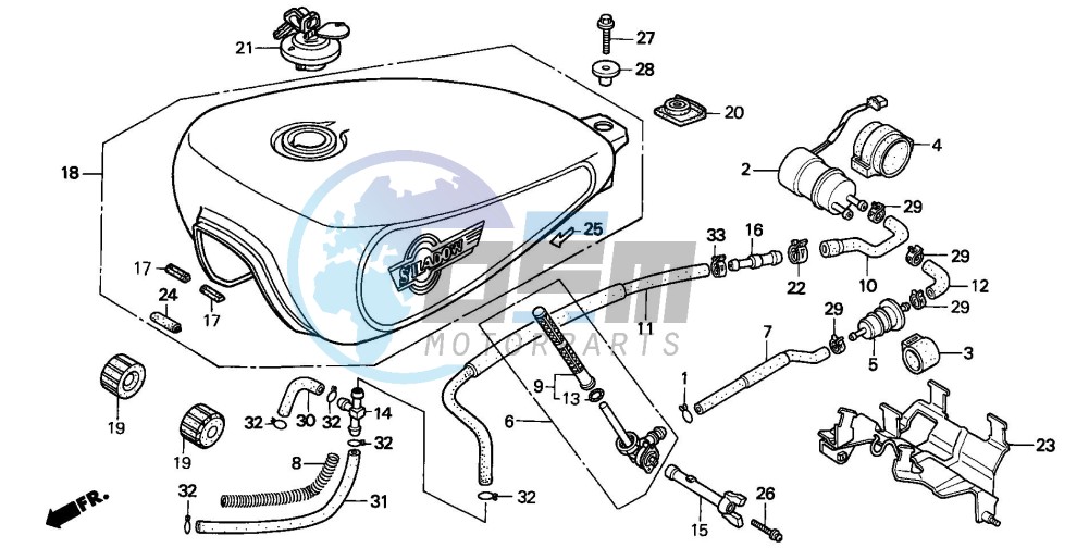 FUEL TANK/FUEL PUMP