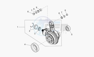 Breva V 850 IE IE drawing Trans.cpl.-bevel gear