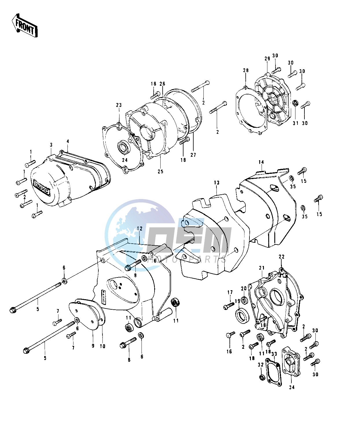 ENGINE COVERS -- 78 C1_C1A- -