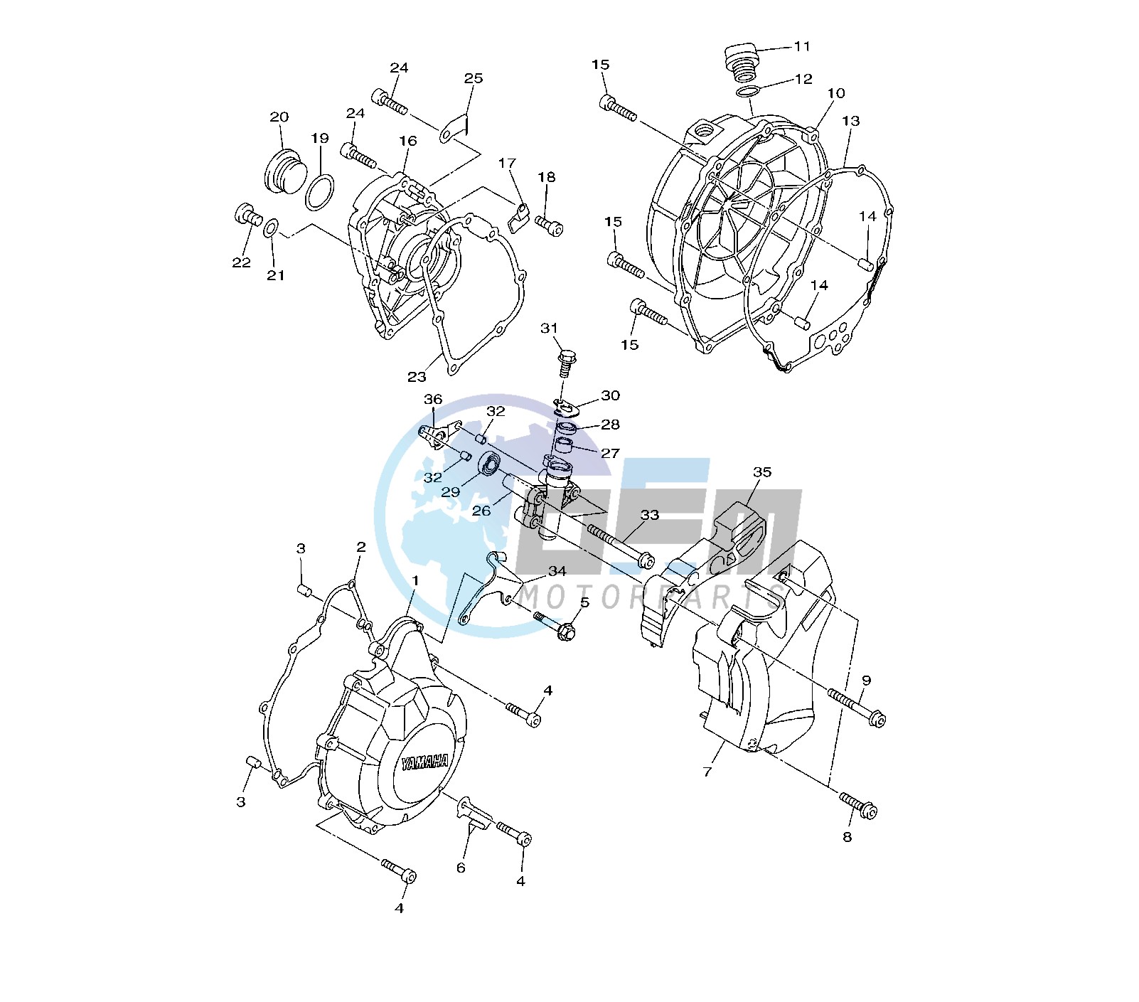 CRANKCASE COVER 1