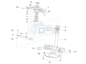 RSV4 1000 RR E4 ABS (NAFTA) drawing Steering