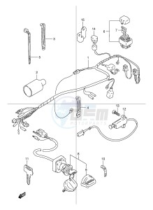 LT80 (P1) drawing WIRING HARNESS