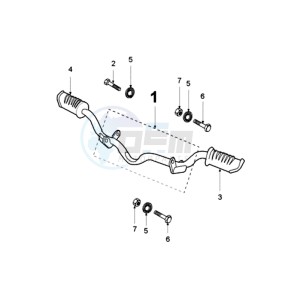 FOX LX EU drawing FOOT SUPPORT