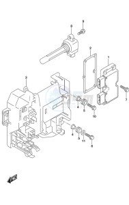 DF 200A drawing Rectifier/Ignition Coil