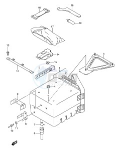 LT-A500F (E24) drawing REAR BOX