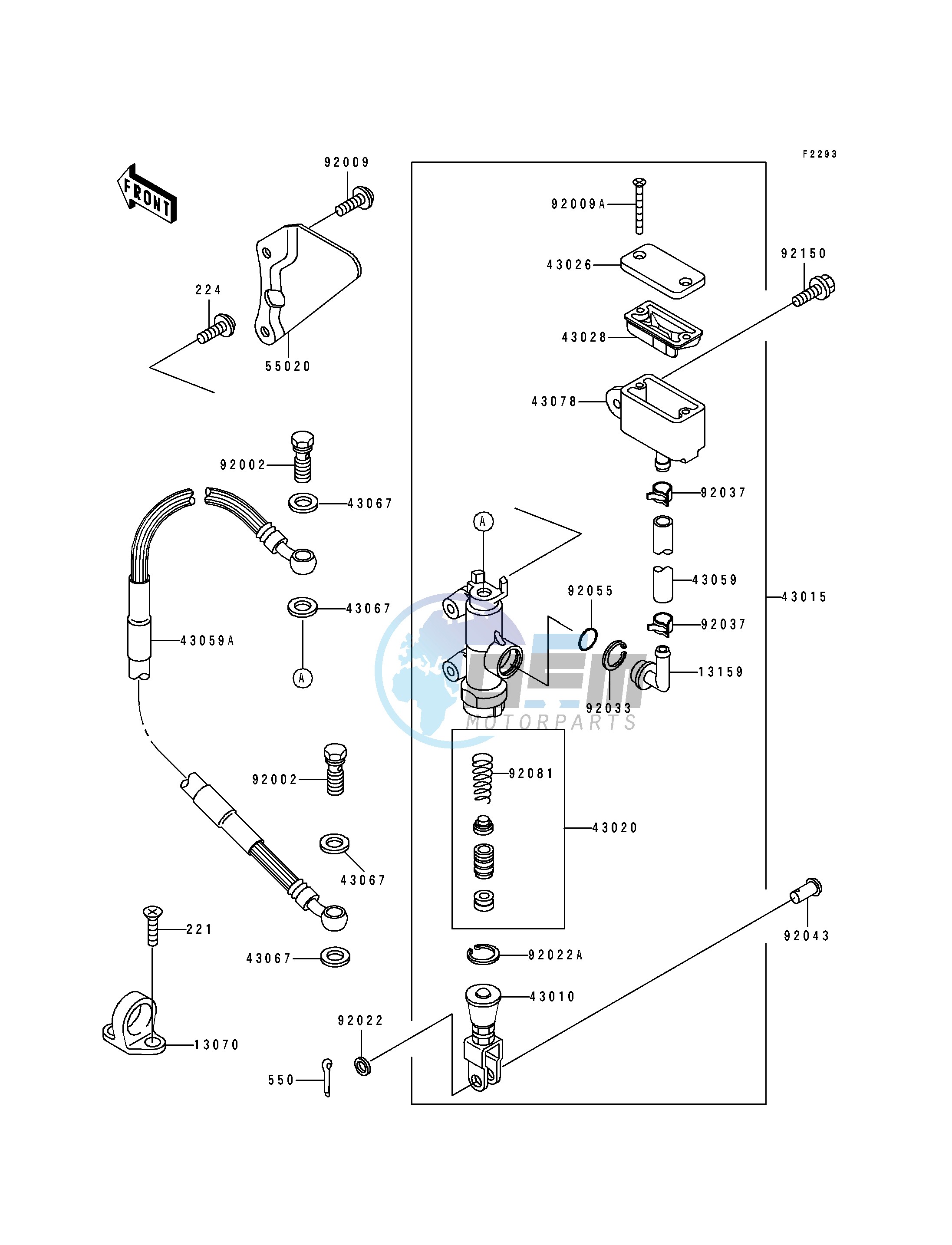 REAR MASTER CYLINDER