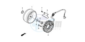 VT750C2 VT750C2 drawing GENERATOR