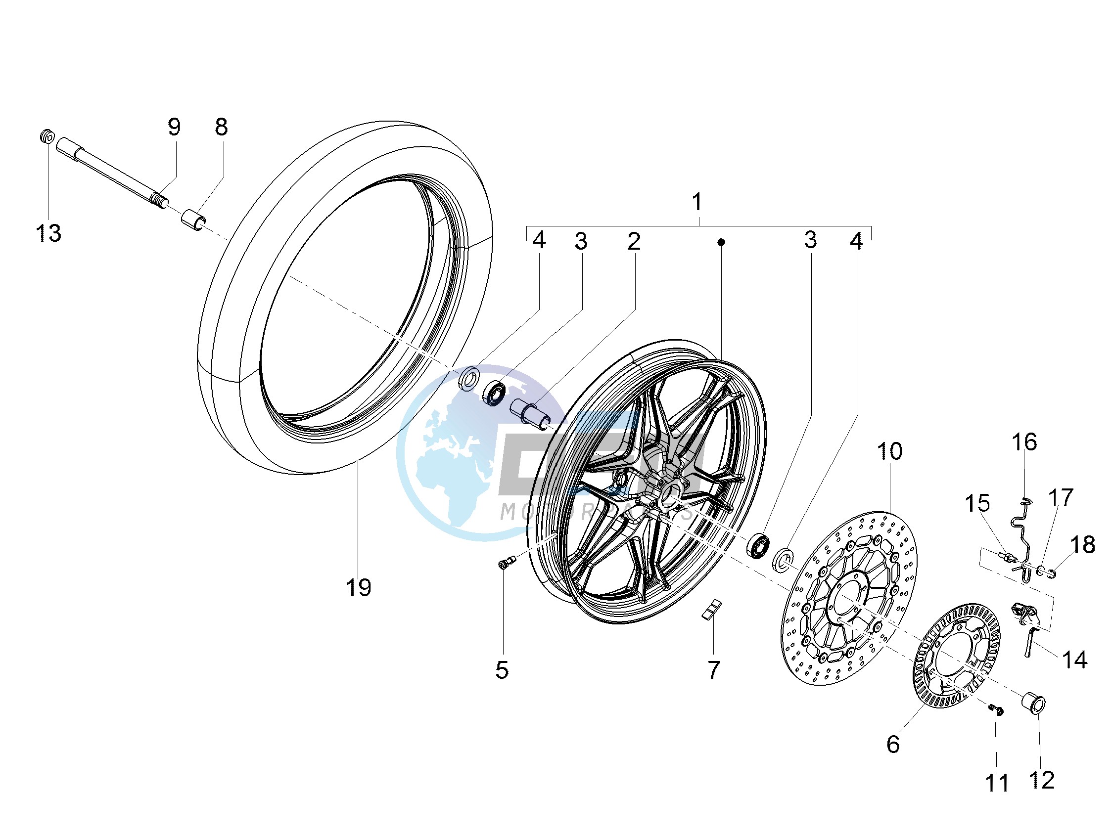 Front wheel