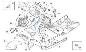 Gulliver 50 h2o drawing Front body