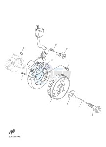 YZF-R1 998 R1 (2CRJ 2CRK) drawing GENERATOR