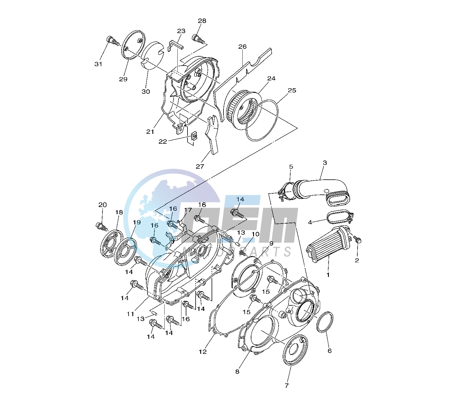 CRANKCASE COVER 2