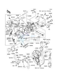 VN1600 MEAN STREAK VN1600B6F GB XX (EU ME A(FRICA) drawing Throttle