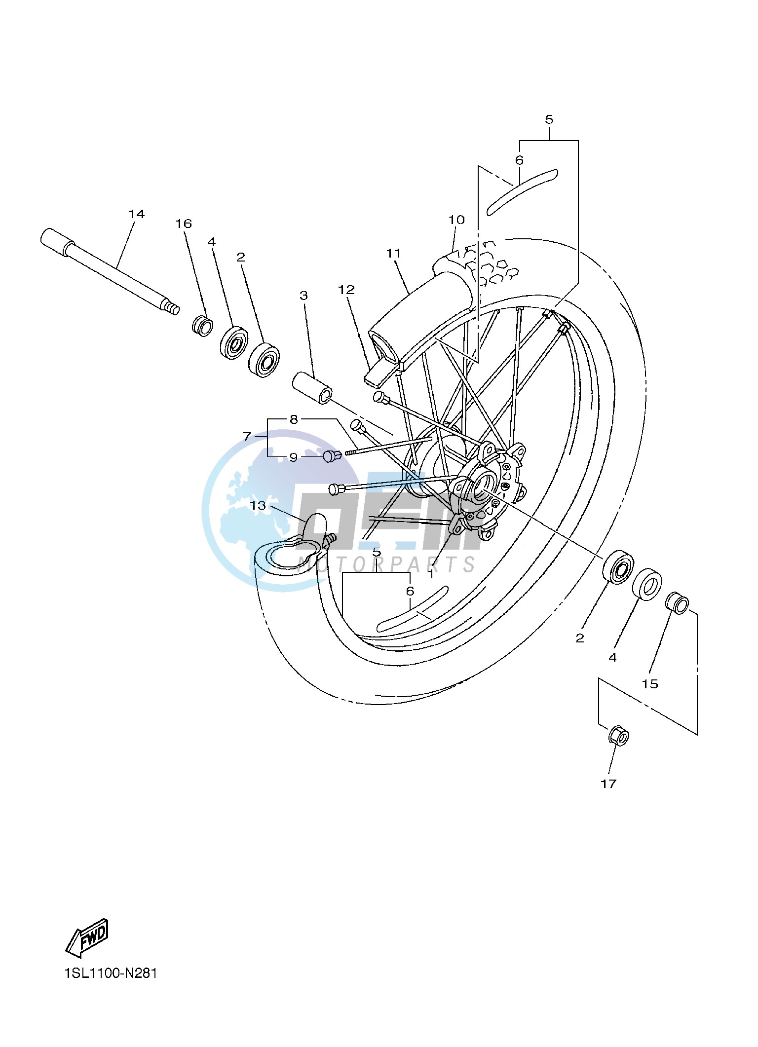 FRONT WHEEL