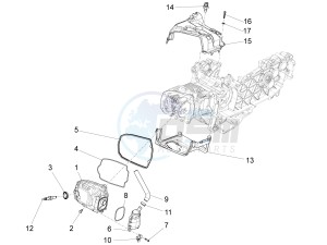 LIBERTY 125 IGET 4T 3V IE E4 ABS (EMEA) drawing Cylinder head cover