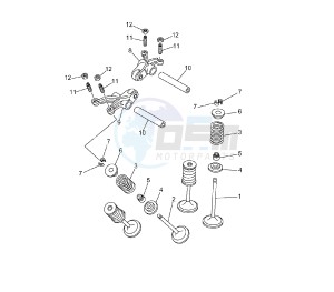 XT X 660 drawing VALVE