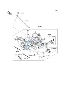 ER 650 A [ER-6N (AUSTRALIAN] (A6F-A8F) A7F drawing THROTTLE