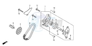 SH300R drawing OIL PUMP