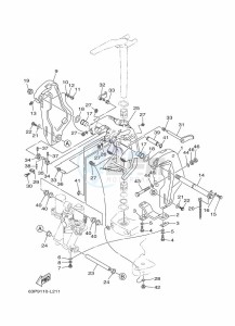 FL150AETL drawing FRONT-FAIRING-BRACKET