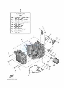 F25GES drawing CYLINDER--CRANKCASE-1