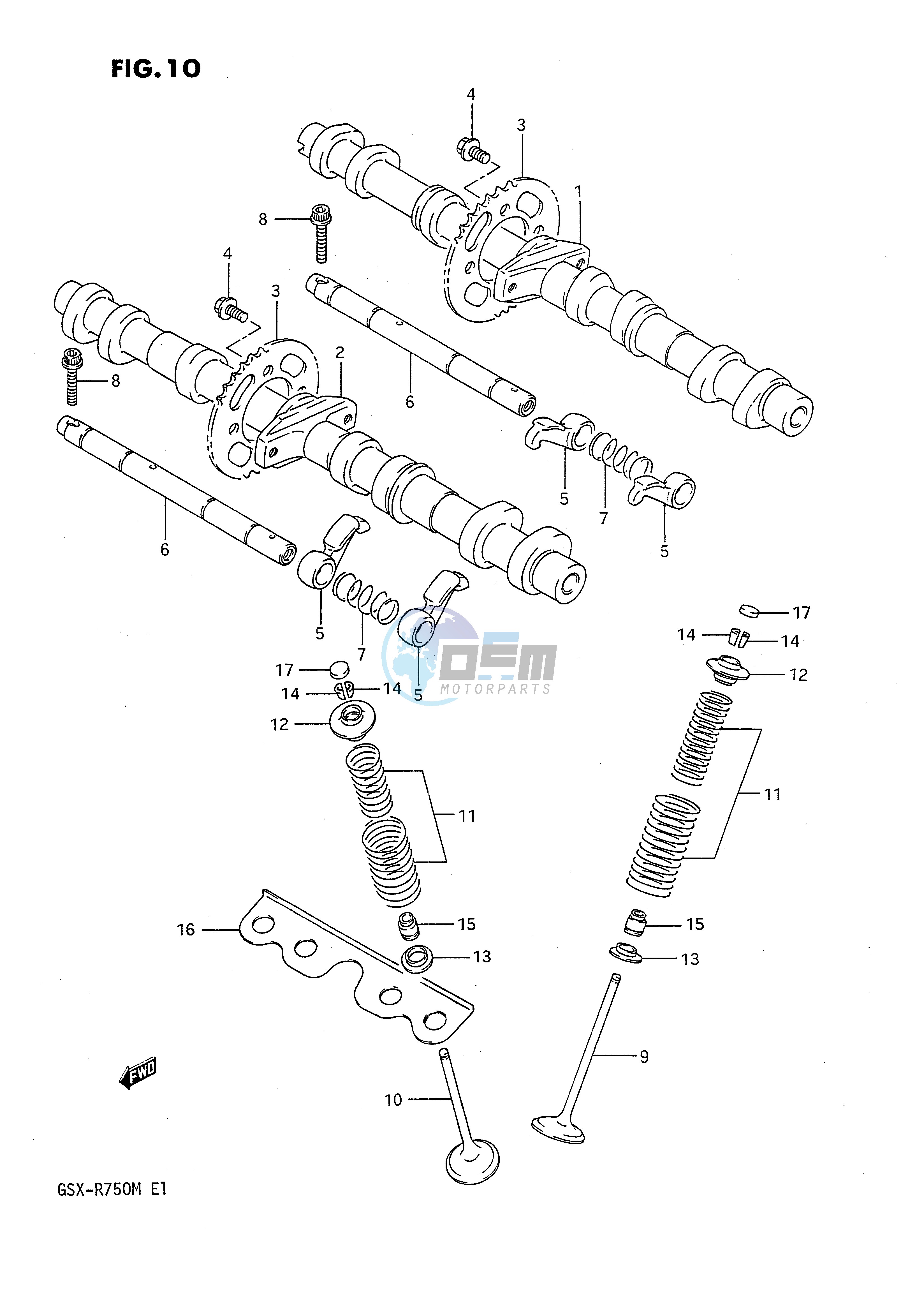 CAM SHAFT   VALVE