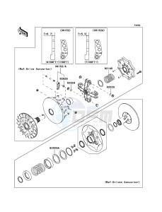 KVF360 4x4 KVF360A6F EU GB drawing Optional Parts(Converter)