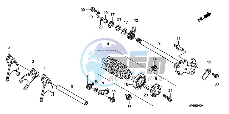 GEARSHIFT DRUM