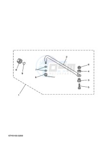 F250DETU drawing STEERING-ACCESSORY-1