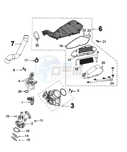 KISBEE 4T OY X drawing INJECTION SYSTEM