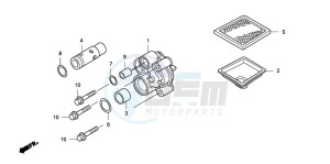 TRX420FM FOURTRAX drawing OIL PUMP