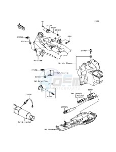 Z800 ABS ZR800BGF FR GB XX (EU ME A(FRICA) drawing Fuel Injection