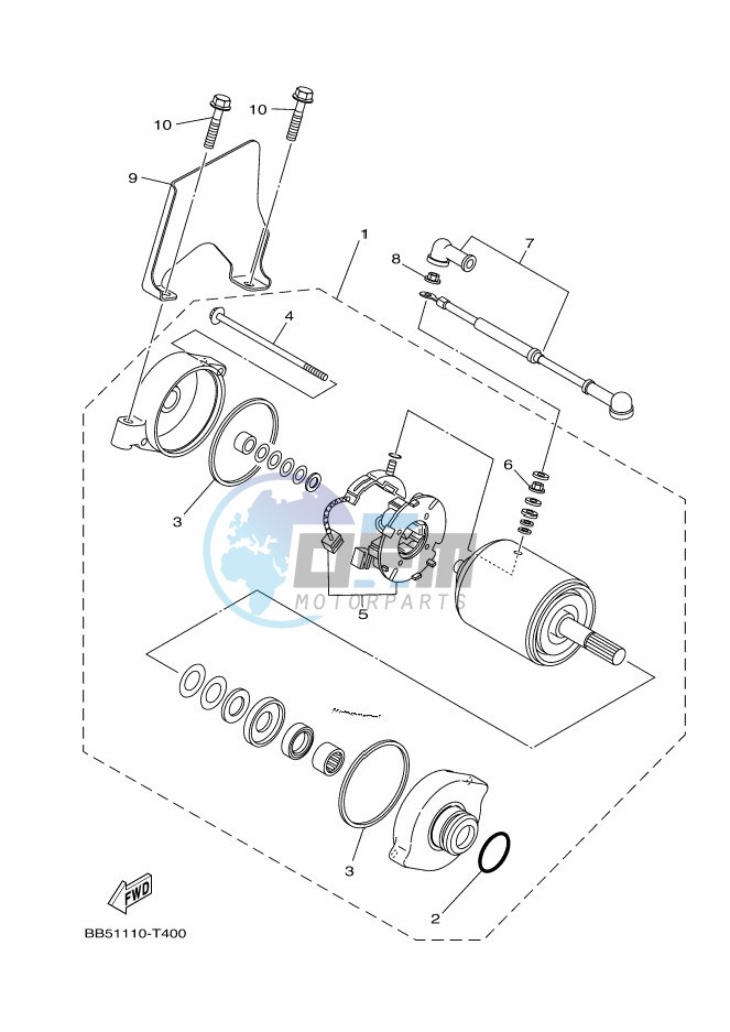 STARTING MOTOR