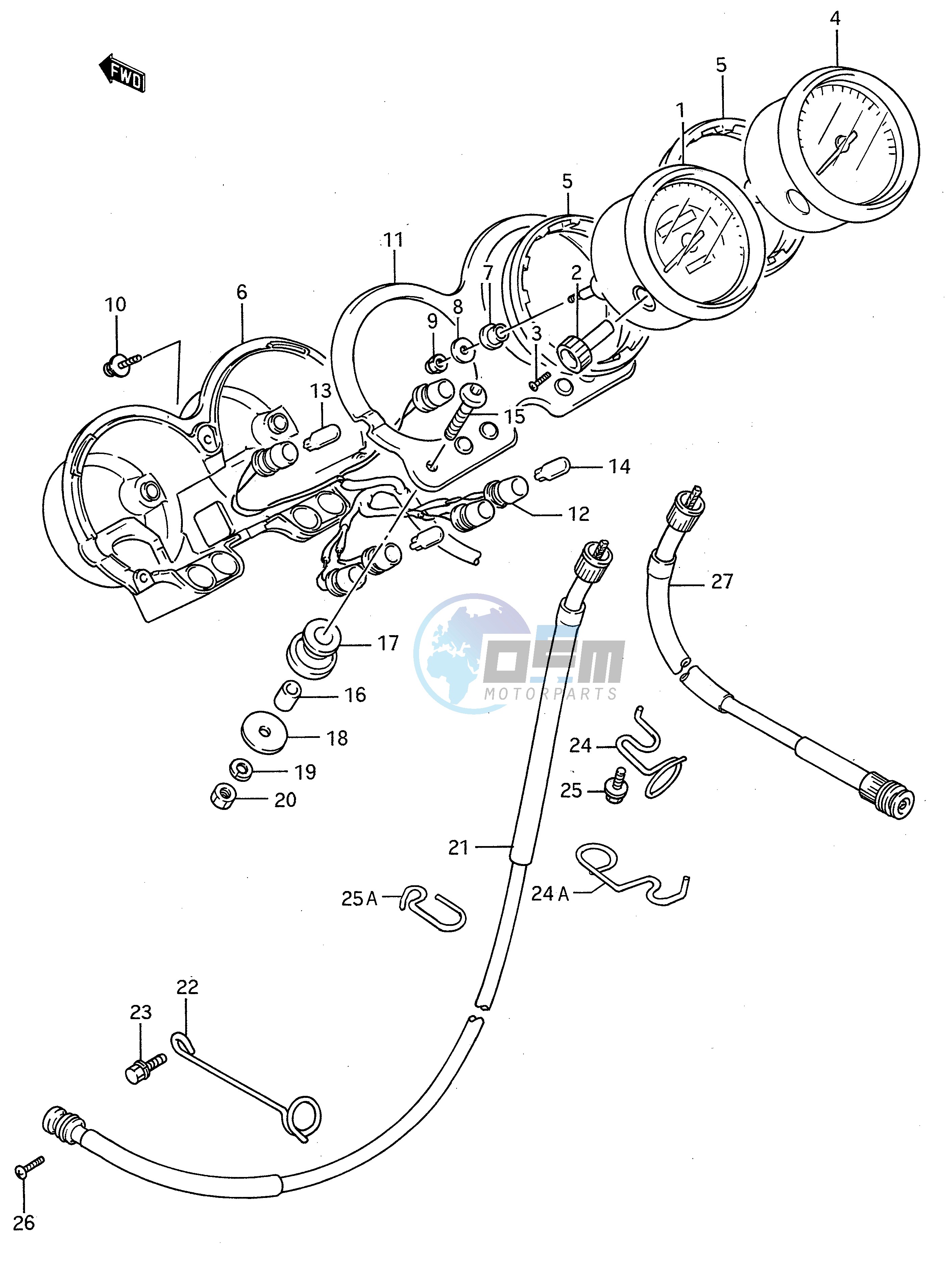 SPEEDOMETER - TACHOMETER