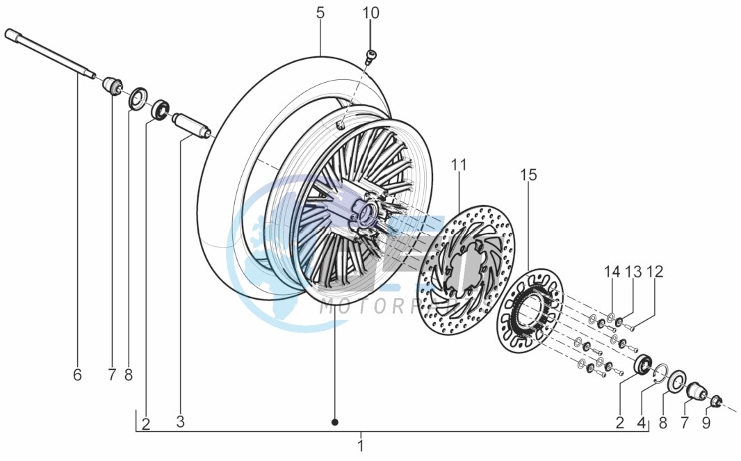 Front wheel