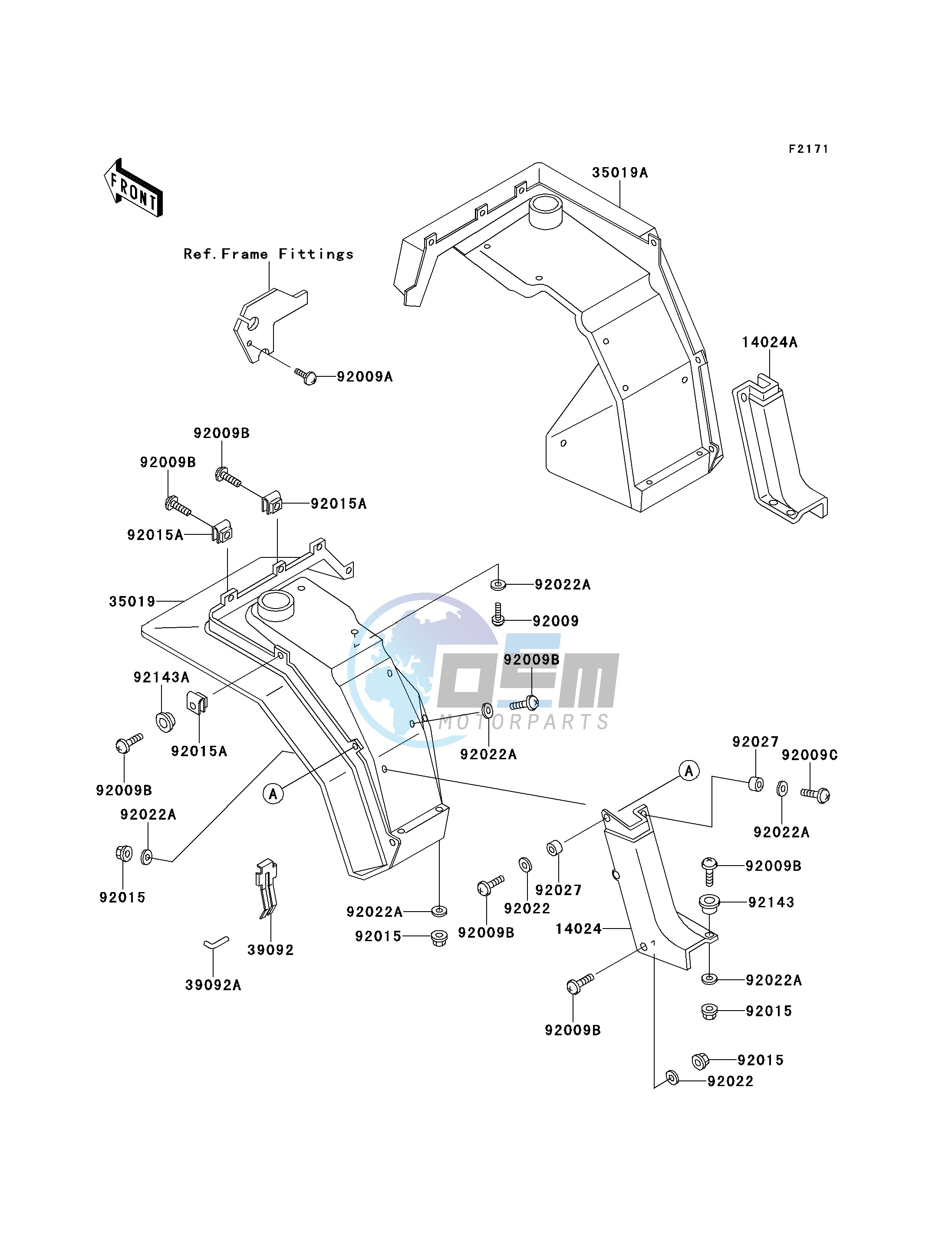 FRONT FENDER-- S- -