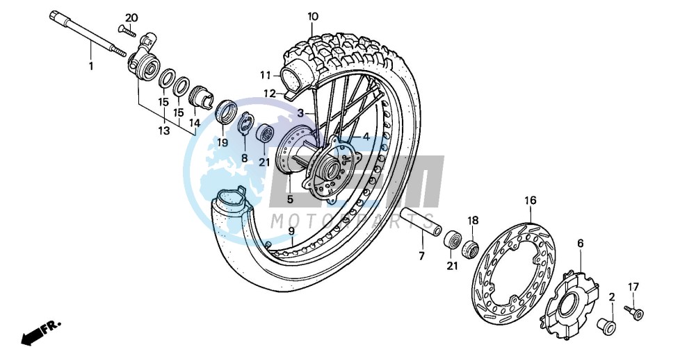 FRONT WHEEL