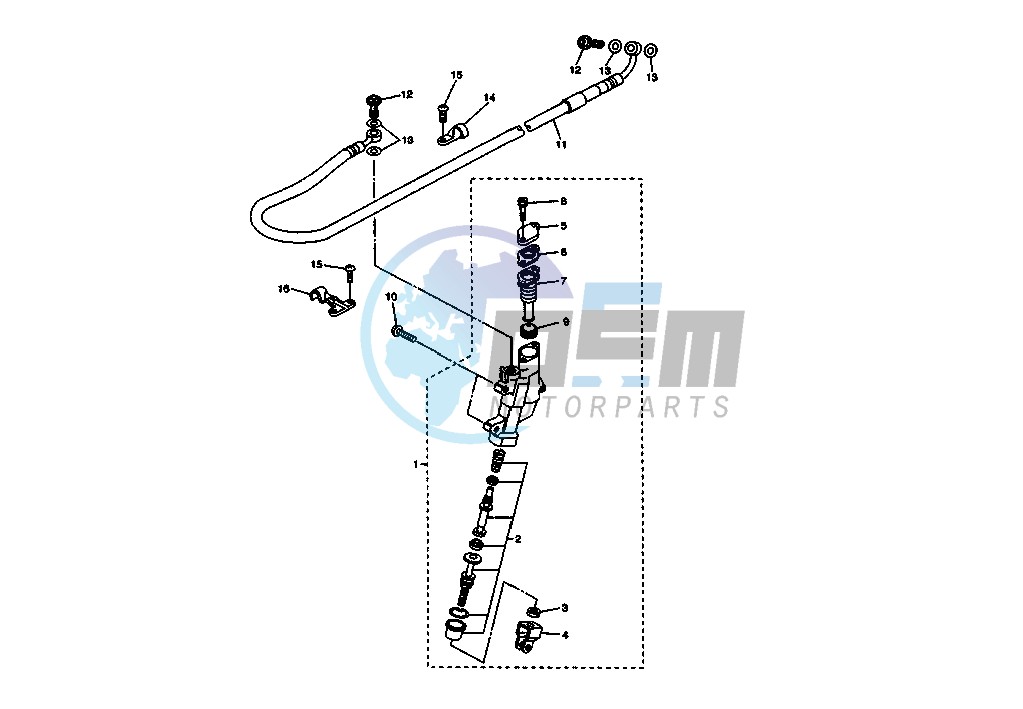 REAR MASTER CYLINDER