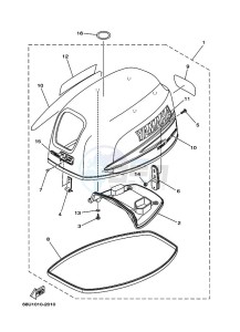 FT25BETL drawing TOP-COWLING