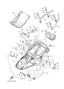 XP500A T-MAX 530 (59CT) drawing SEAT 2