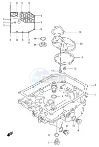 GSF1200 (E2) Bandit drawing OIL PAN