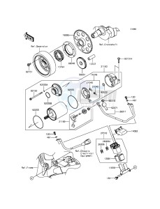 Z800 ZR800CDS UF (UK FA) XX (EU ME A(FRICA) drawing Starter Motor