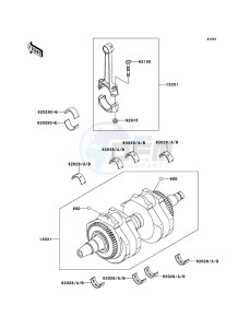 W800 EJ800ACF GB XX (EU ME A(FRICA) drawing Crankshaft