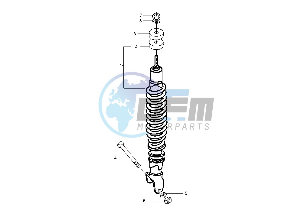 Rear Shock absorber